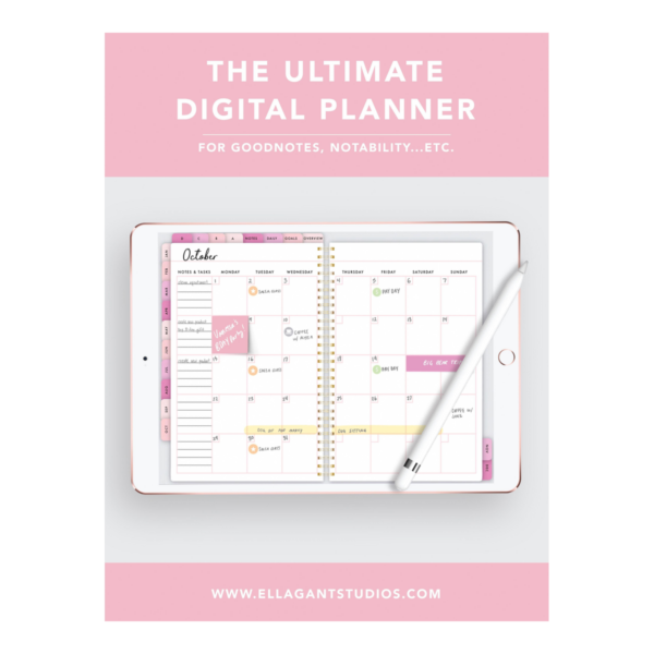 Digital Data Tracking Planner